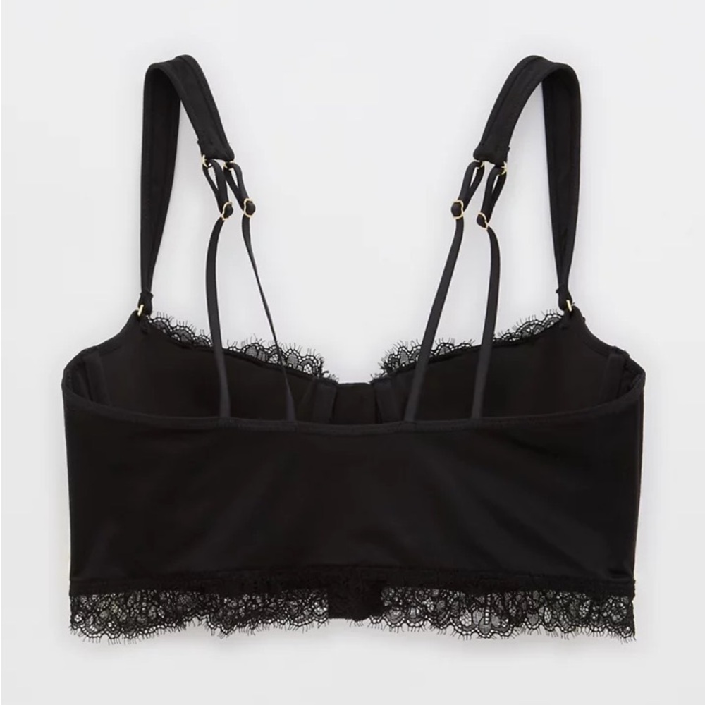 NWT aerie show off shine corset balconette bra - Picture 4 of 12